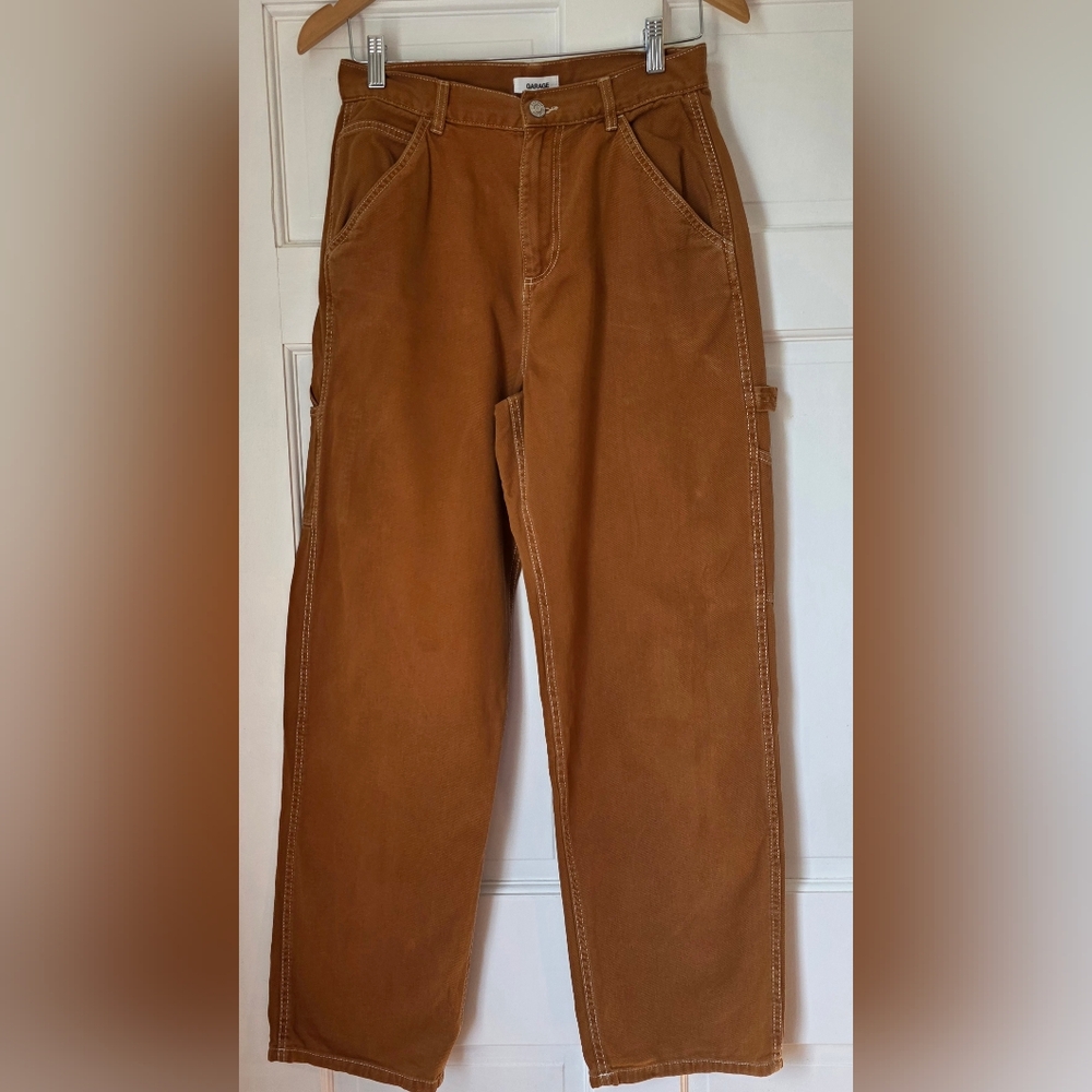 Garage Camel High Waisted Pants
